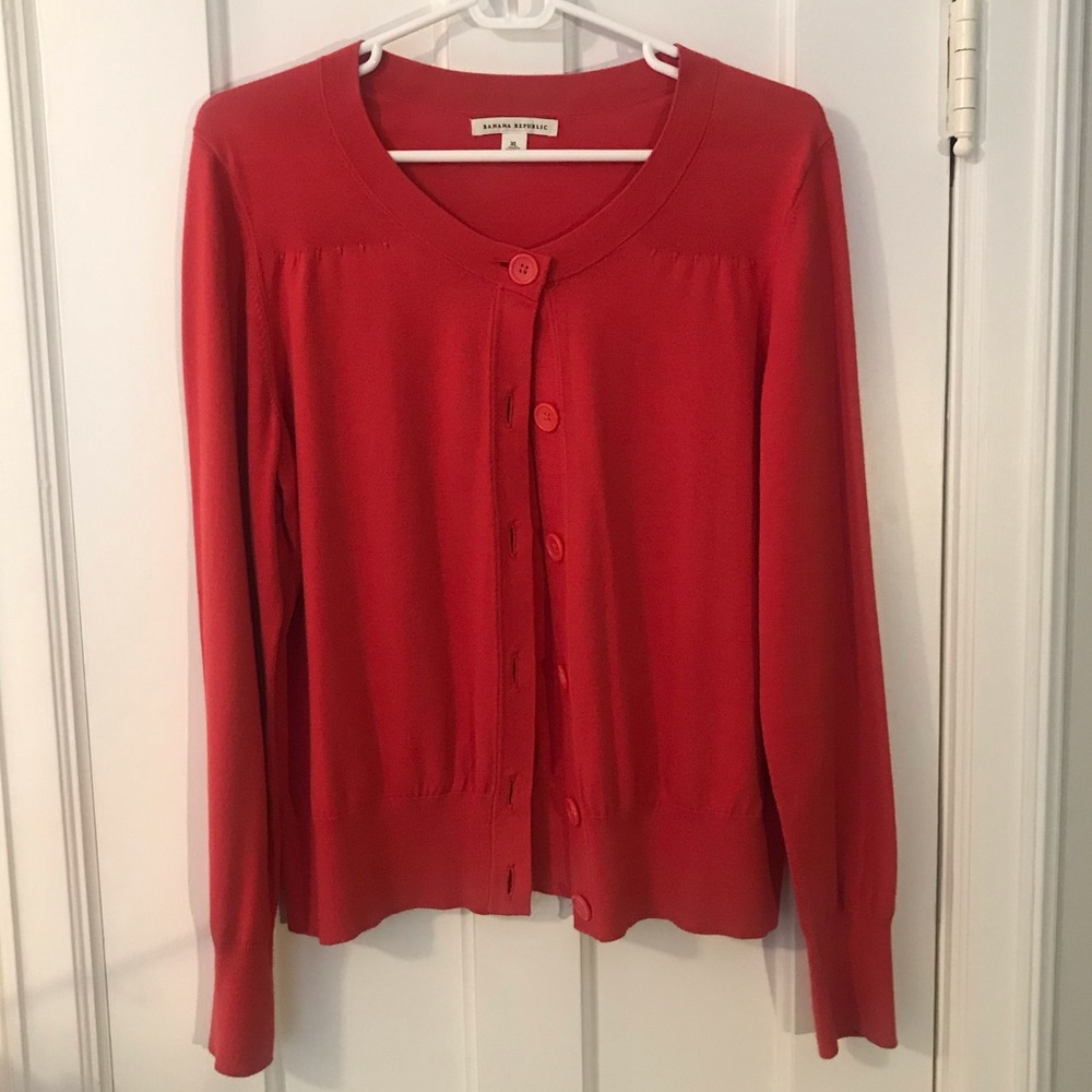 Lightweight cardigan.